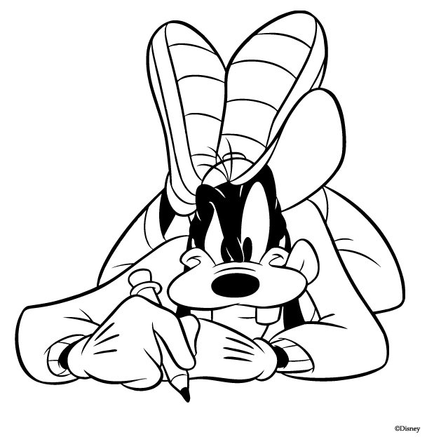 Goofy kolorowanki